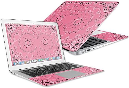 Кожата MightySkins Съвместим с Apple MacBook Air 13 (2017) - Розова забрадка | Защитно, здрава и уникална vinyl