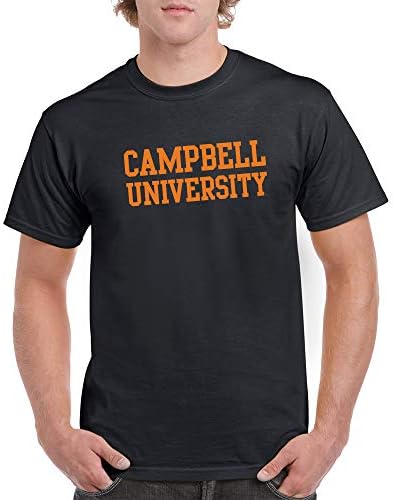 Цвят Тениска На Отбора Campbell University Fighting Camels Basic Block Team, Колеж, Университет