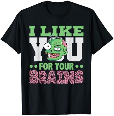 Тениска Страховитите зомбита, как вашият мозък