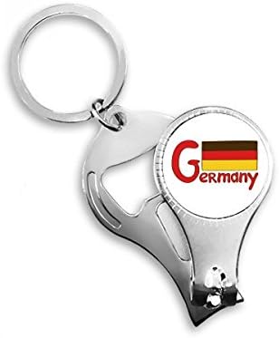 Германският Национален Флаг Червено Модел, Ножица За Нокти Халка Ключодържател Отварачка За Бутилки Машина За Рязане