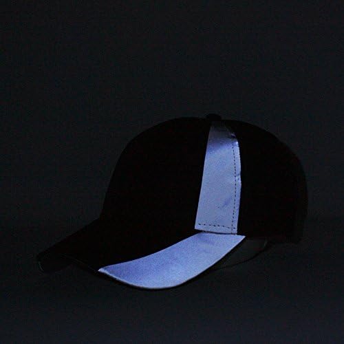 Реколта Светоотражающая бейзболна шапка с Кант Висока видимост от Неонови Полиэстеровой кепър лента през с нисък