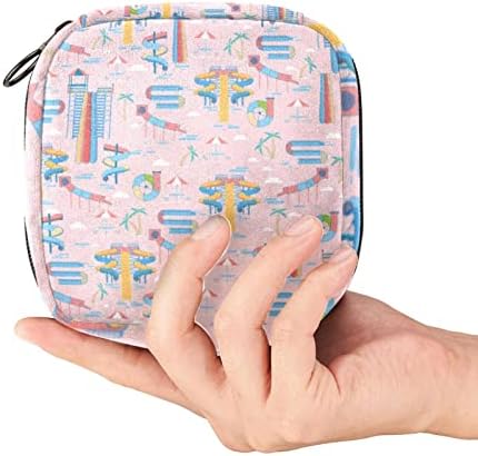 ORYUEKAN Чанта За съхранение на Хигиенни Кърпички, Преносим Чанта за жени, Момичета, Чанта за Купата на Менструална,