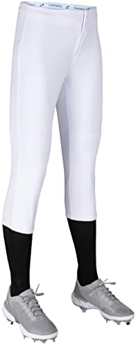 Дамски панталони за софтбол Fastpitch с ниска засаждане Fireball от CHAMPRO однотонного цвят с укрепени коленете