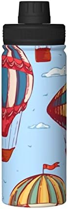 Бутилка за вода Comic-балон, 18 Мл, Широка Колба От Неръждаема Стомана С Вакуумна Изолация И Херметически Капак