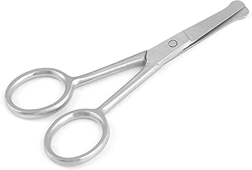 Професионални Ножици за Подстригване – Безопасни Ножици за Рязане на Веждите, Миглите, Носа, Косата, по лицето и